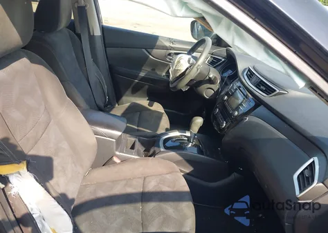 2015 Nissan Rogue Sv из США, поврежденный, VIN KNMAT2MV0FP547895